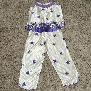 Silk Pajama One Set